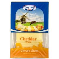 ราคา เดลี่แดรี่ฮอลแลนด์เชดดาร์ไวท์ชีสสไลซ์ 100กรัม Daily Dairy Holland Cheddar White Cheddar Slices 100g. (8721264890122)
