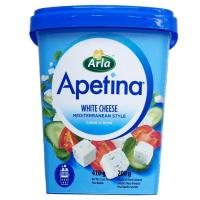 ราคา อาร์ลาอเพทีน่าไวท์ชีสคิวส์อินบราย 410กรัม Arla Apetina white Cheese Cubes in Brine 410g. (5760466911986)