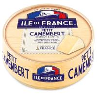 ราคา อิลเล่เดอฟรานซ์เพทิทกามองแบร์ชีส 125กรัม Ile De France Petit Camembert Cheese 125g. (3161712996108)