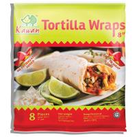 ราคา คะวานตอติญ่าแรป 8นิ้วแผ่นแป้งตอติญ่าแช่แข็ง 360กรัม Kawan Tortilla Wraps8 360g. (9556587103203)