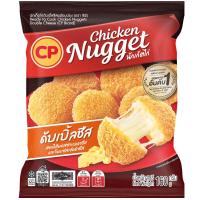 ราคา ซีพีนักเก็ตไก่ดับเบิ้ลชีส 160กรัม CP Ready to Cook Chicken Double Cheese Nuggets 160g. (8858684513642)