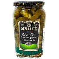ราคา มายด์แตงกวาดอง 400กรัม Maille Cornichons Extra Fine Gherkins 400g. (43646210389)