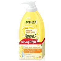 ราคา การ์นิเย่บอดี้โลชั่นไบรท์คอมพลีทเอ็กซ์ตร้าไบรท์เทนนิ่งรีแพร์ริ่ง 400มล.แพคคู่ Garnier Bright Complete Extra Brightening Repairing Lotion 400ml.Pack2 (8850434078197)
