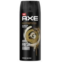 ราคา แอ๊กซ์สเปรย์น้ำหอมระงับกลิ่นกายโกลด์เทมเทชั่น 135มล. Axe Gold Temptation Deodorant Body Spay 135ml. (8999999572716)