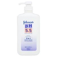 ราคา จอห์นสันครีมอาบน้ำพีเอช5.5ทูอินวันวิทมอยเจอร์ไรเซอร์ 750มล. Johnson PH 5.5 2in1 with Moisturizers Body Wash 750ml. (9556006008348)