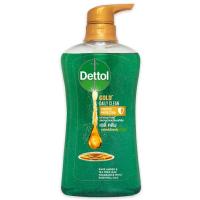 ราคา เดทตอลเจลอาบน้ำโกลด์แอนตี้แบคทีเรียสูตรเดลี่คลีน 480มล. Dettol Gold Daily Clean Shower Gel 480ml. (8850360039415)