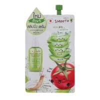 ราคา สมูทโตะเซรั่มบำรุงผิวหน้าโทเมโทอโลสเนลไวท์แอนด์แอคเน่ 10กรัม Smooto Tomato Aloe Snail White And Acne Facial Serum 10ml. (8858718638785)