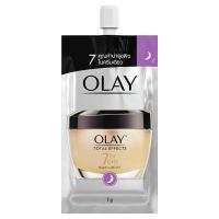 ราคา โอเลย์ไนท์ครีมโททัลเอฟเฟ็คส์7อิน1 7กรัม Olay Total Effects 7 In 1 Night Cream 7g. (4902430683302)