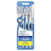 ราคา ออรัลบีแปรงสีฟันคริสครอส อัลตราธิน แพค 3 Oral B Criss Cross Ultra Thin Toothbrush Pack 3 (4902430820615)