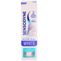 ราคา เซ็นโซดายน์ยาสีฟันคลินิคอลไวท์อีนาเมลสเตรงท์เทนนิ่ง 100กรัม Sensodyne Toothpaste Clinical White Enamel Strengthening 100g. (8850615389210)