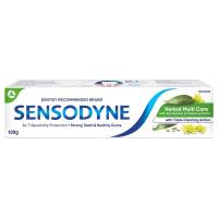 ราคา เซ็นโซดายน์ยาสีฟันเฮอร์เบิลมัลติแคร์ 100กรัม Sensodyne Herbal Multicare Toothpaste 100g. (8851007012358)