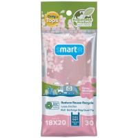 ราคา สมาร์ทเตอร์ถุงขยะแบบม้วนหูผูกกลิ่นโรซี่บลอสซั่ม 18X20นิ้ว 30ใบ Smarter Garbage Bag Dual Tie Rosy Blossom 18X20inch 30pcs. (8853474087457)