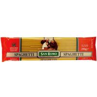ราคา ซานรีโมเส้นสปาเก็ตตี้ 250กรัม Sanremo Spaghetti 250g. (9310155001724)