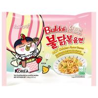 ราคา ซัมยังบะหมี่บูลดักครีมมี่คาร์โบนาร่า 140กรัม Samyang Buldak Creamy Carbonara 140g. (8801073114814)