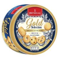 ราคา อิมพีเรียลโกลด์ซีเล็คชั่นบัตเตอร์คุกกี้ 200กรัม Imperial Gold Selection Imported Butter Cookies 200g. (8850332250169)