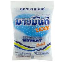 ราคา มายมิ้นท์ลูกอมมิ้นท์บอล 89.6กรัม Mymint Candy Mint Ball 89.6g. (8851826542388)