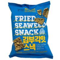 ราคา โนแบรนด์ขนมข้าวผสมสาหร่ายทอดกรอบปรุงรส 110กรัม No Brand Fried Seaweed Snack 110g. (8809189924693)