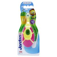 ราคา จอร์แดนแปรงสีฟันสเต็ป1ขนแปรงนุ่มพิเศษสำหรับอายุ0ถึง2ปี Jordan Step1 Super Soft Toothbrush Age 0 to 2 Years (7038513866304)