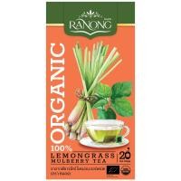 ราคา เรนองทีชาสมุนไพรตะไคร้ใบหม่อนออร์แกนิค 1กรัม แพค 20ซอง Ranong Tea Organic Lemongrass Mulberry Tea 1g. Pack 20sachets (8854575001915)