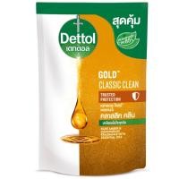 ราคา เดทตอลโกลด์เจลอาบน้ำคลาสสิคคลีนรีฟิล 370กรัม Dettol Gold Shower Gel Classic Clean Refill 370g. (8850360039330)