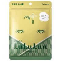ราคา ลูลูลูนเฟชมาส์กเกียวโตกรีนทีเซเว่นเดย์ 7แผ่น Lululun Kyoto Green Tea Face Mask 7Days 7sheets (4582305061772)