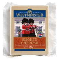ราคา เวสต์มินสเตอร์สโมคเชดด้าชีส 150กรัม Westminster Smoked Cheddar Cheese 150g. (735006001903)