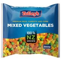 ราคา แทลลียส์ผักรวมแช่แข็ง 500กรัม Talleys Mixed Vegetables 500g. (9414897010225)