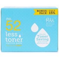 ราคา ริอิสำลีแผ่นสำหรับโทนเนอร์ 120แผ่น Rii Cotton Pads Less Toner 120pcs. (8851072030554)