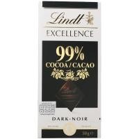 ราคา ลินด์เอ็กเซลเลนซ์ดาร์กช็อกโกแลต 50กรัม Lindt Excellence Dark Chocolate 50g. (3046920028721)