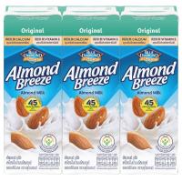 ราคา บลูไดมอนด์อัลมอนด์บรีชน้ำนมอัลมอนด์รสออริจินอล 180มล. แพค 3 Blue Daimond Almond Breeze Milk Almond Original 180ml. Pack 3 (8850096844505)