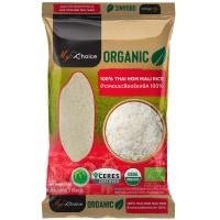 ราคา มายช้อยส์ข้าวหอมมะลิออร์แกนิค 5กก. My Choice Brand Organic Jasmine Rice 5kg. (8853474063611)