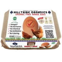 ราคา ฮิลไทรบ์ไข่ไก่ออร์แกนิคแพค 6ฟอง Hilltribe Organic Eggs Pack 6pcs. (8859226200037)
