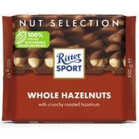 ราคา ริทเตอร์สปอร์ตช็อกโกแลตนมผสมเฮเซลนัท 100กรัม Ritter Sport Hazelnut Milk Chocolate 100g. (4000417019004)