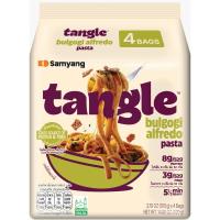 ราคา ซัมยังแทงเกิ้ลบูลโกกิอัลเฟรโด้พาสต้า 105กรัม แพ็ค 4 Samyang Tangle Bulgogi Alfredo Pasta 105g Pack 4 (192699000079)