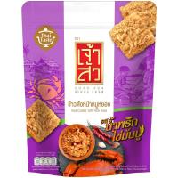 ราคา เจ้าสัวข้าวตังหน้าหมูหยองรสน้ำพริกไข่มันปู 80กรัม Chao Sua Rice Cracker with Pork Floss Nam Prik Kai Mun Pu Flavor 80g. (8852240012051)