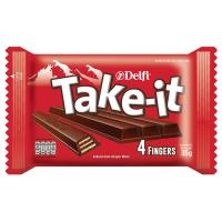 ราคา เดลฟี่ช็อกโกแลตนมสอดไส้เวเฟอร์ 35กรัม Delfi Take It Milk Chocolate 35g. (8991001111944)