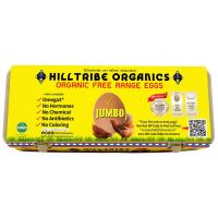 ราคา ฮิลไทรบ์ไข่ไก่ออร์แกนิคขนาดจัมโบ้แพค 10ฟอง Hilltribe Organic Eggs Jumbo Size Pack 10pcs. (8859226200075)