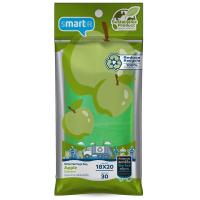 ราคา สมาร์ทเตอร์ถุงขยะแบบม้วนกลิ่นแอปเปิ้ล 18X20นิ้ว 30ใบ Smarter Garbage Bags Apple 18X20inch 30pcs. (8853474081400)