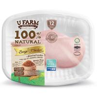 ราคา ยูฟาร์มอกไก่ลอกหนัง 250กรัม U Farm Chicken Breast Skinless 250g. (8850653199338)