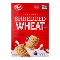 ราคา โพสท์ข้าวสาลีชนิดชิ้นฝอย 464กรัม Post Shredded Wheat 464g. (43000180532)