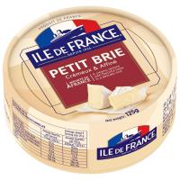 ราคา อิลเล่เดอฟรานซ์เพทิทบรีชีส 125กรัม Ile De France Petit Brie Cheese 125g. (3161712996146)
