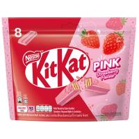 ราคา คิทแคทเวเฟอร์สอดไส้กลิ่นสตรอว์เบอร์รี 136กรัม Kitkat Strawberry Wafer in Confection 136g. (9556001321329)