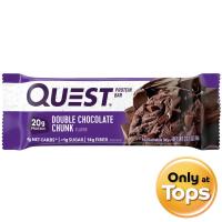 ราคา เควสโปรตีนบาร์ดับเบิ้ลช็อกโกแลตชังค์ 60กรัม Quest Protein Bar Double Chocolate Chunk 60g. (888849000234)