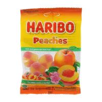 ราคา ฮาริโบ้กัมมี่กลิ่นพีช 80กรัม Haribo Peaches Gummy 80g. (8691216090484)