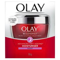 ราคา โอเลย์ครีมบำรุงผิวหน้ากลางคืนรีเจนเนอรีสไมโครสคัลป์ติ้ง 50กรัม Olay Regenerist Micro Sculpting Facial Night Cream 50g. (4902430734998)