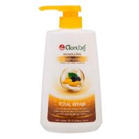 ราคา ดอกบัวคู่แชมพูสมุนไพรไหมทอง 420มล. Twin Lotus Golden Silk Herbal Shampoo 420ml. (8850348300452)
