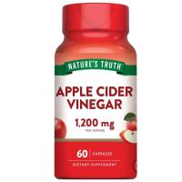 ราคา เนเจอร์ทรูธแอปเปิ้ลไซเดอร์วีเนการ์ 60แคปซูล Natures Truth Apple Cider Vinegar 60 Capsules (840093111494)
