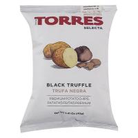 ราคา ทอร์เรสมันฝรั่งทอดกรอบรสเห็ดทรัฟเฟิลดำ 40กรัม Torres Black Truffle Potato Chips 40g. (8426944001101)
