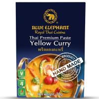 ราคา บลูเอเลเฟ่นท์น้ำพริกแกงเหลือง 70กรัม Blue Elephant Yellow Curry Paste 70g. (8854404000225)