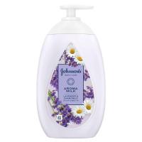 ราคา จอห์นสันโลชั่นบอดี้แคร์อโรม่ามิลค์ลาเวนเดอร์แอนด์คาโมมายล์ 500มล. Johnsons Body Care Aroma Milk Lavender And Chamomile 500ml. (4901730200370)